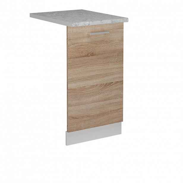 Vicco ČELNÍ PANEL MYČKY R-Line Sonoma 45 cm s pracovní deskou