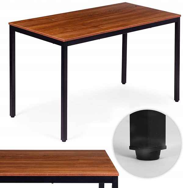 Kuchyňský stůl do jídelny pro 4-5 osob, počítačový stůl 120x60 cm ModernHome
