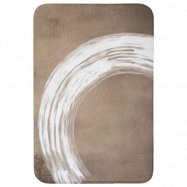 OnlyWow KOUPELNOVÁ PŘEDLOŽKA Barva - hnědá - Japandi 60x90 cm