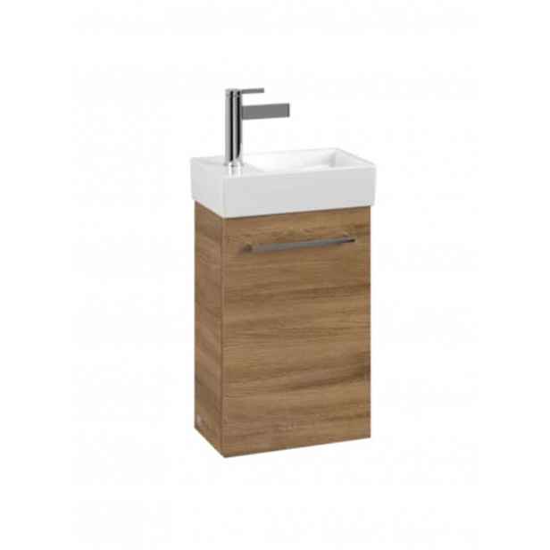 Villeroy & Boch Avento - Umyvadlová skříňka, 34x51x20 cm, 1 dvířka, Oak Kansas A87600RH