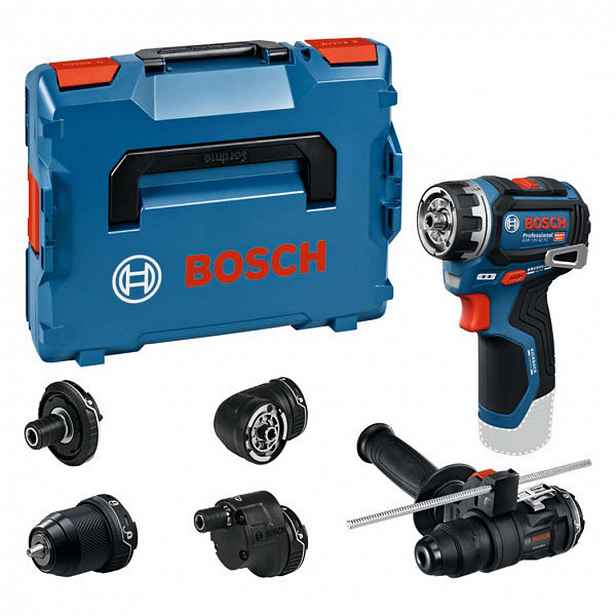 Bosch - 12V AKU vrtací šroubovák GSR 12V-32 FC s příslušenstvím, bez baterie a nabíječky 06019N7102