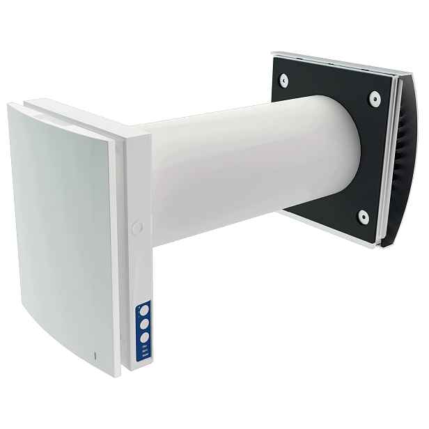 Nástěnný rekuperátor Blauberg Vento Expert A100-1 S10V.2 WiFi 108 m³/h Bílý