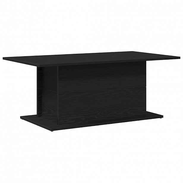 vidaXL Konferenční stolek Černý dub 102 x 55,5 x 40 cm