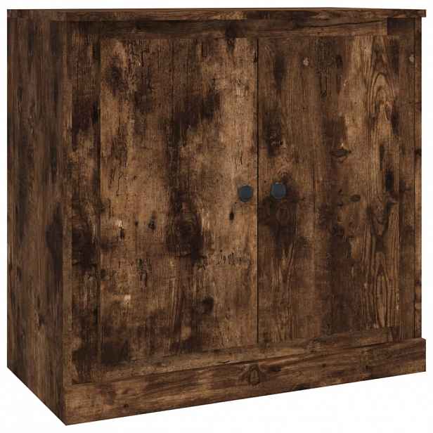 vidaXL Příborník kouřový dub 70 x 35,5 x 67,5 cm kompozitní dřevo