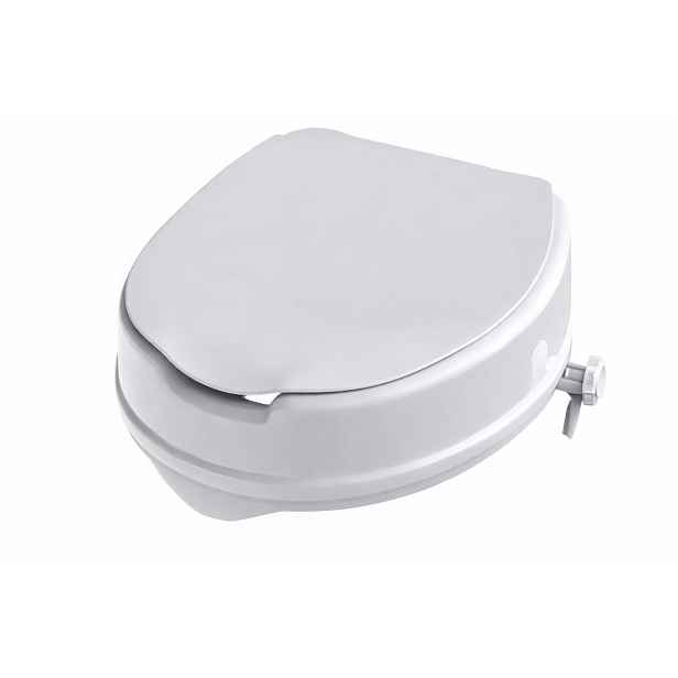 Eco produkty Toilet Assistant NV100 - toaletní nástavec na wc, výška  10 cm s víkem; bílý