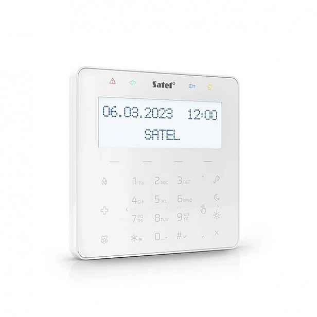 Manipulátor s klávesnicí Satel INT-KSG2R-W bílý
