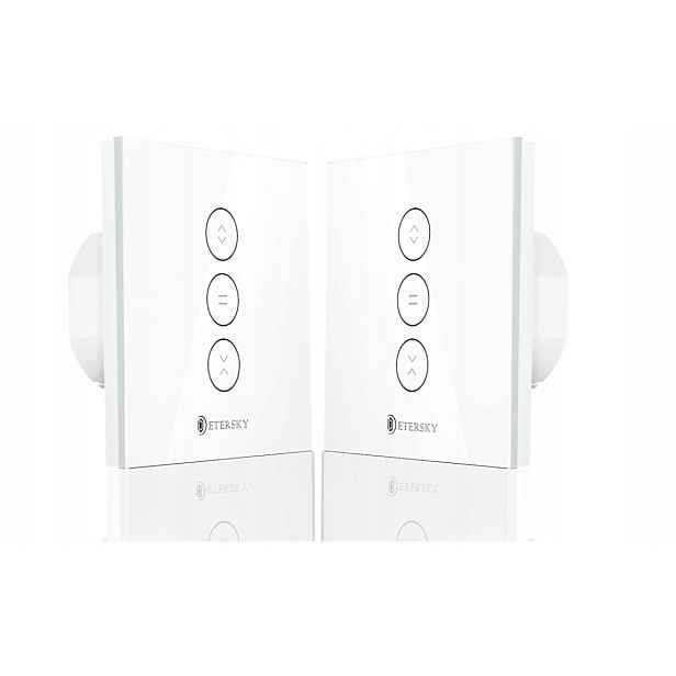Nedis Jednopólový vypínač ovládaný Wi-Fi Etersky bílý WF-CS01