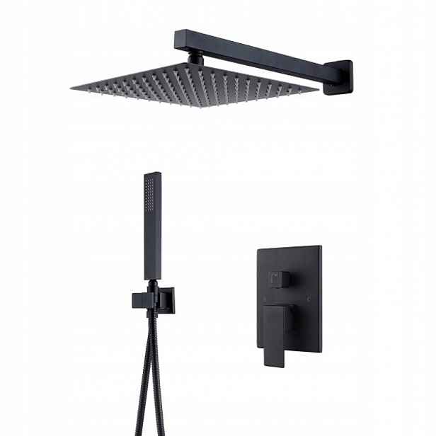 Sprchový set sprchový set Wezer PRO17B-02-BLACK