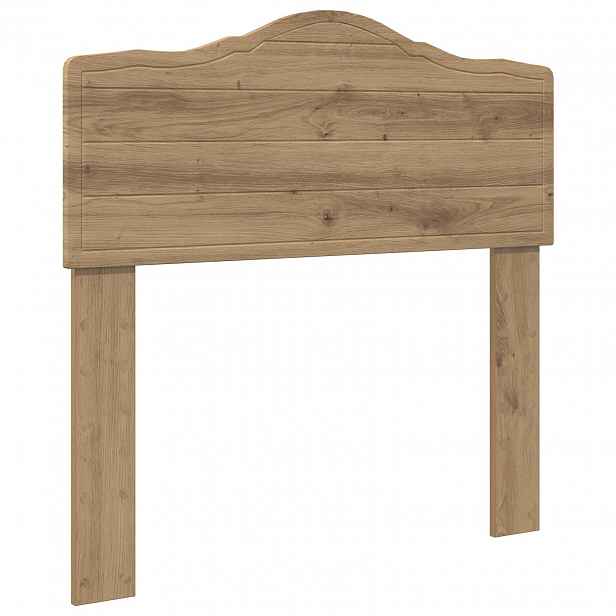 vidaXL Čelo postele Artisanový dub Kompozitní dřevo