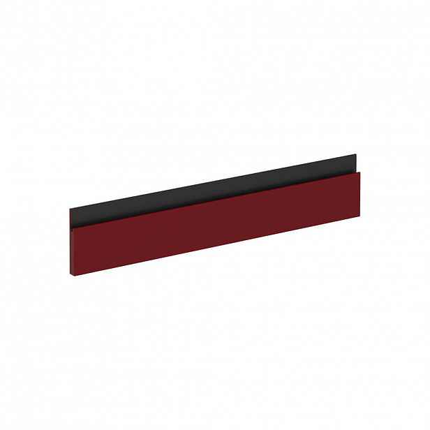 Vicco KUCHYŇSKÁ DVÍŘKA R-Line Červená 59.6 x 11.2 cm nábytková čela pro skříň k vestavné troubě