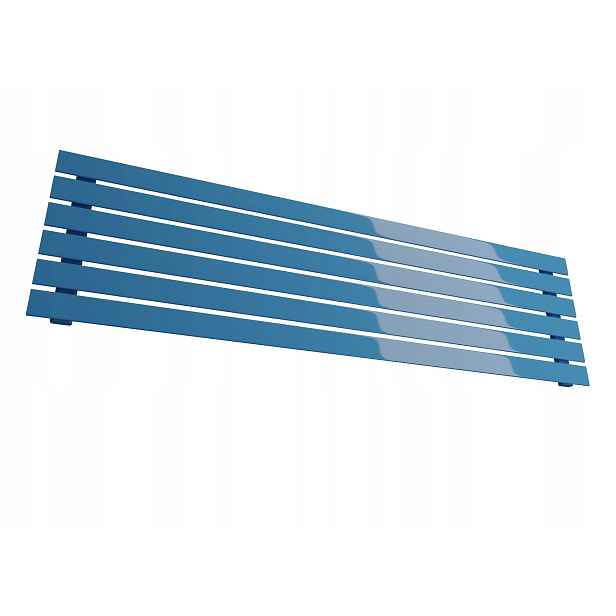 Dekorativní horizontální radiátor 45x120 Modrý
