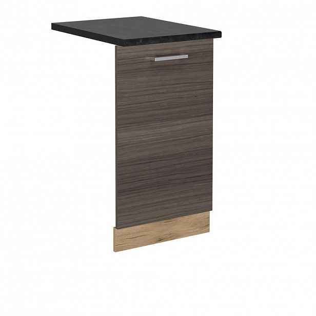 Vicco ČELNÍ PANEL MYČKY R-Line Ušlechtilá šedá 45 cm , PD Antracit