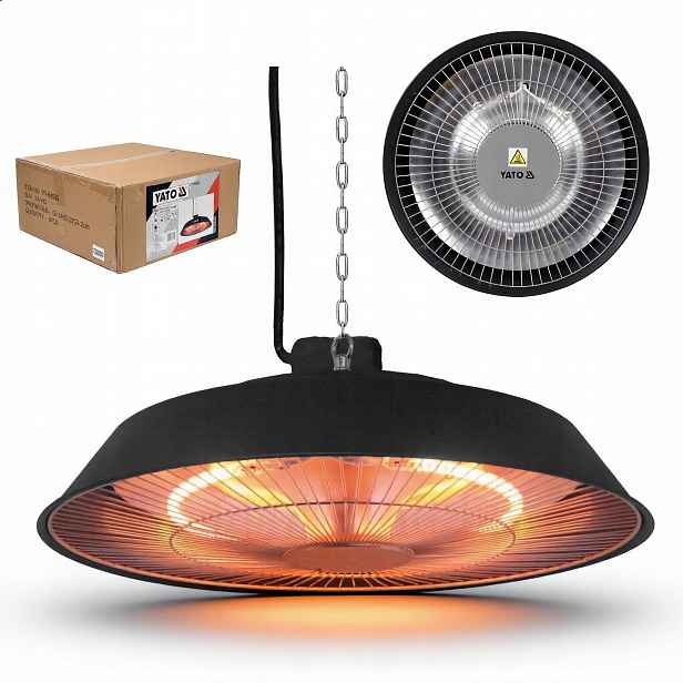 Závěsný infračervený zářič Yato 1500W krátkovlnný Yato YT-99500