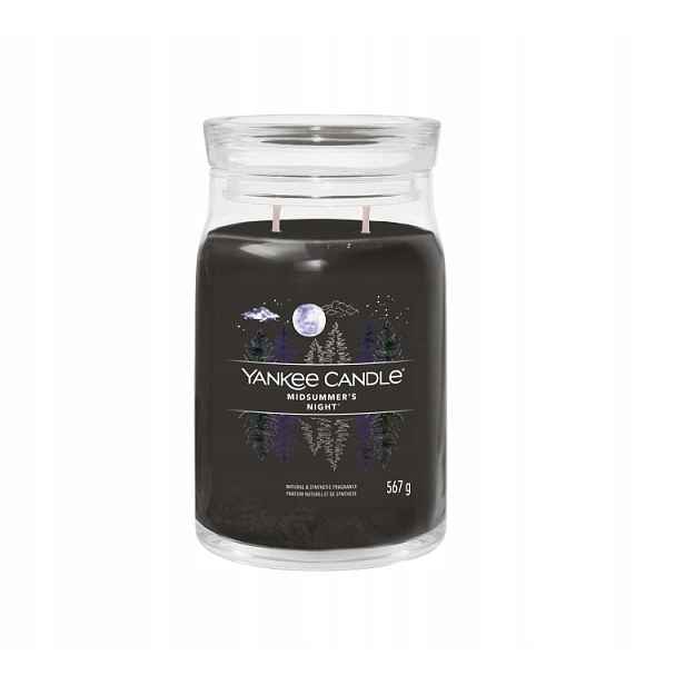 Yankee Candle Midsummer's Night Velká sójová svíčka se dvěma knoty, 567 g
