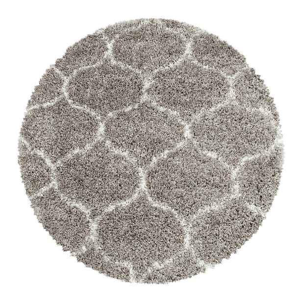 Béžový kulatý koberec ø 120 cm Salsa – Ayyildiz Carpets