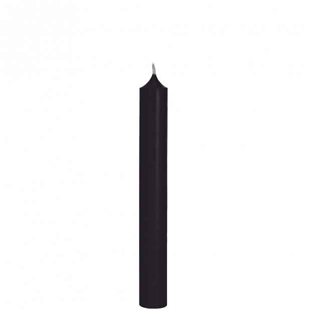 Butlers RAINBOW Dlouhé svíčky set 10 ks - černá