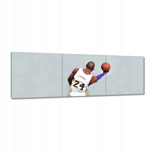Obrazy 120x40 Bryant Basketbalista