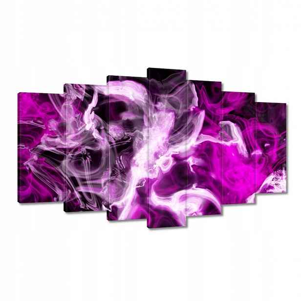 Obrazy 140x80 Fialové plameny