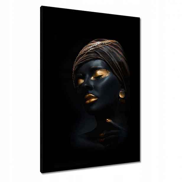 Obrazy 70x100 Zlatý make-up