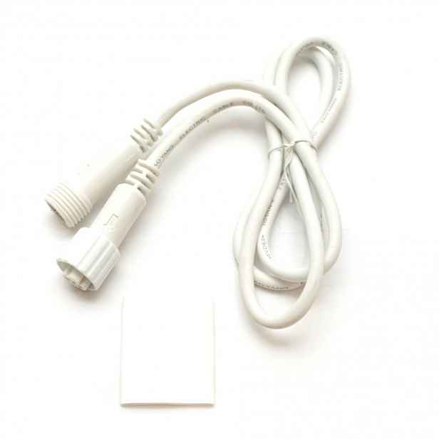 Easy Fix prodlužovací kabel, 0,5 m, bílý, IP67
