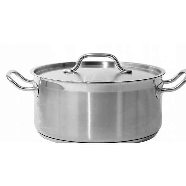 Hrnec S Poklicí Z Nerezové Oceli 28X13 CM 8 L YG-00042 Yato