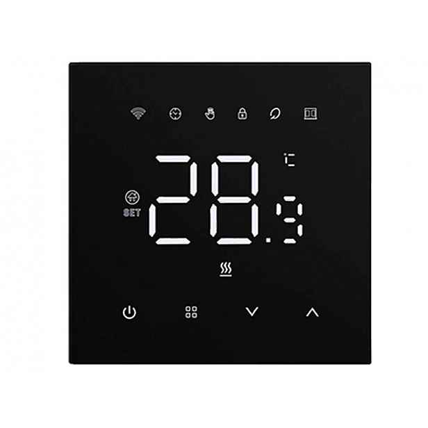 Modul Pokojový termostat wifi Tuya Smart Ovladač pro rám Černý BarON