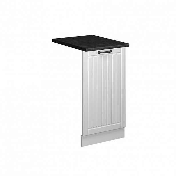 Vicco ČELNÍ PANEL MYČKY Fame-Line Bílý venkovský dům 45 cm , PD Antracit