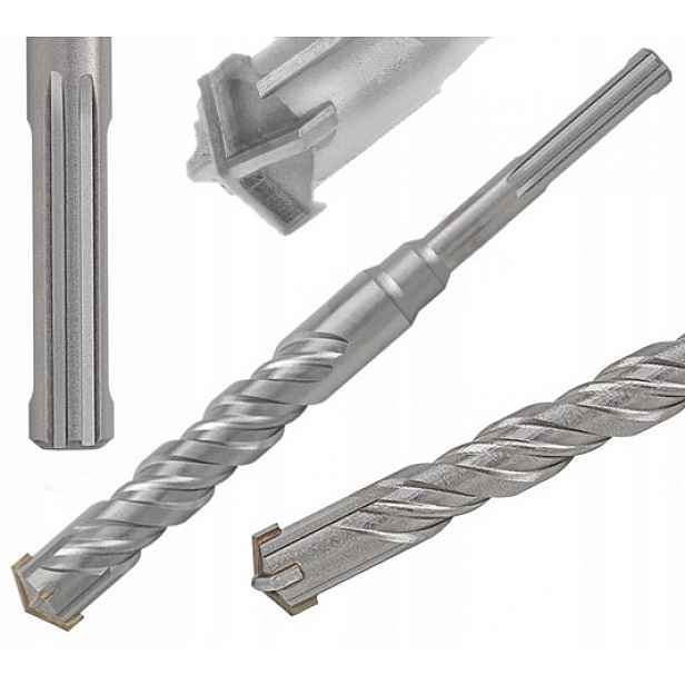 Vrták Do Betonu 35 x 340 mm Sds Max Křížové Cihlové Zdivo Widia