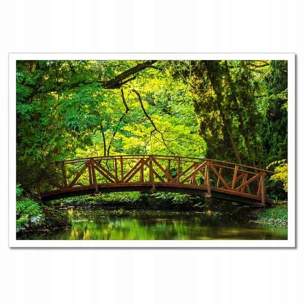 Plakáty v rámu 60x40 Dřevěný most
