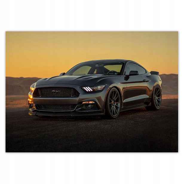 Fototapety 208x146 Ford Mustang vyrobené v Usa