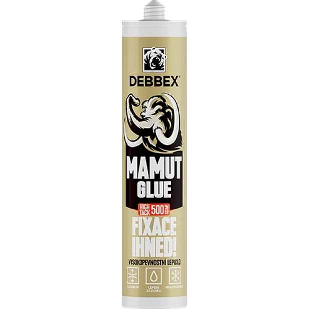 Lepidlo Den Braven MAMUT GLUE High Tack bílé 290 ml