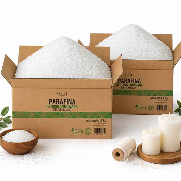 Parafín pro odlévání volně stojících svíček Granulát 2x5 kg