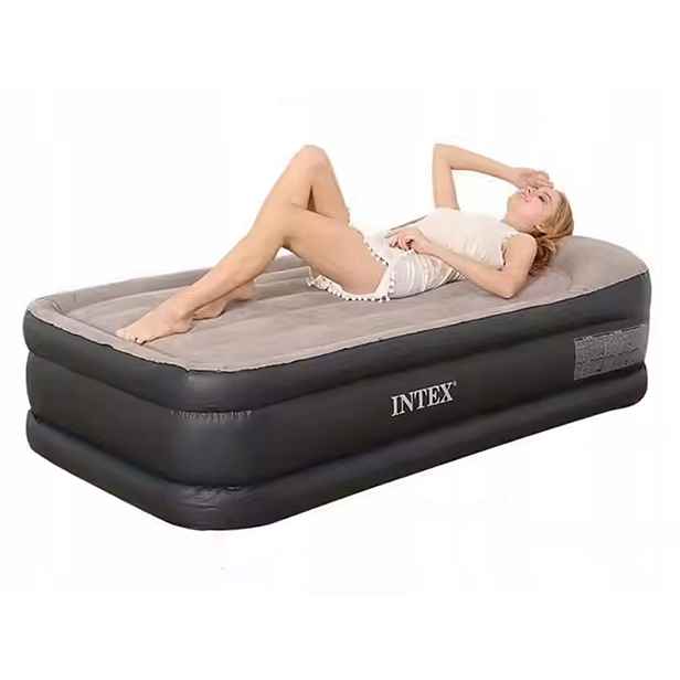 Matrace turistická matrace pro 1 osobu 191x99x42 cm Intex Vestavěná pumpa