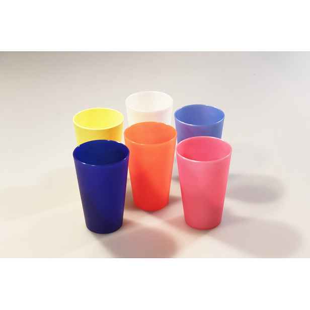 PROHOME - Pohár 300ml plastový sada 6ks