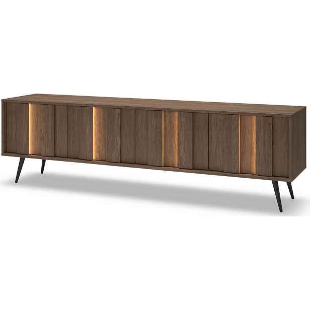 ArtLas TV stolek MAARO 183/4D s LED osvětlením