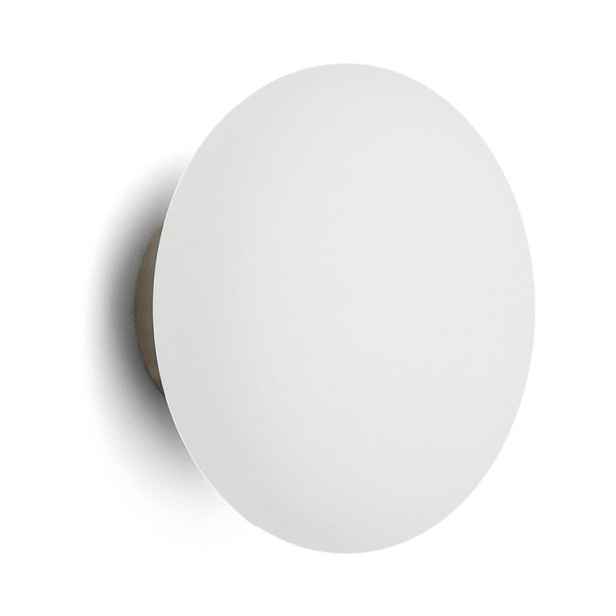 Bílé/ve stříbrné barvě nástěnné svítidlo ø 15 cm Bamila – Kave Home