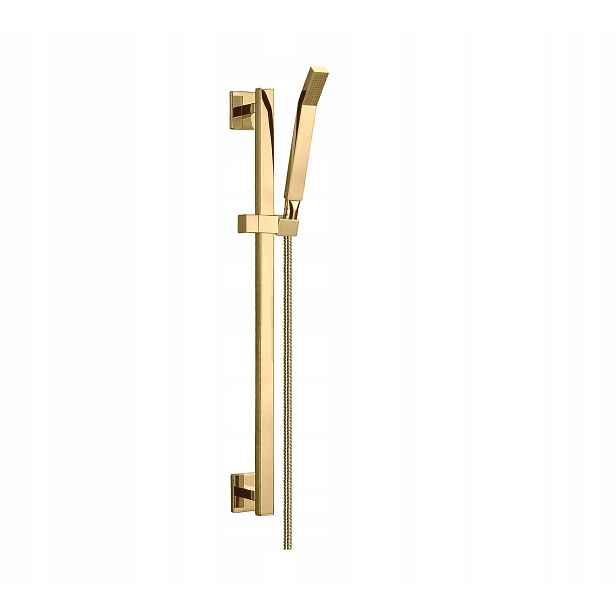 Sprchová sada Omnires Golden Brass k Sprchový Set na povrch s válcem