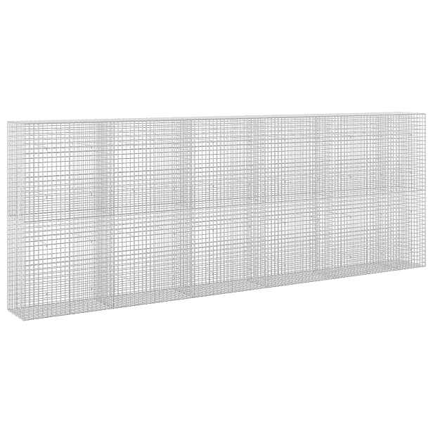 vidaXL Gabion s drátem 5 mm a síťkou 5x5 cm 550x50x200 cm
