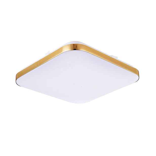 Stropní Svítidlo Babylon 33 cm zlatý Led 18 W, neutrální barva 4000K