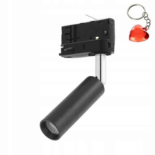 Reflektorová kolejnicová lampa Tracer 3F Černá G9 Pohyblivý zdroj Tk Lighting