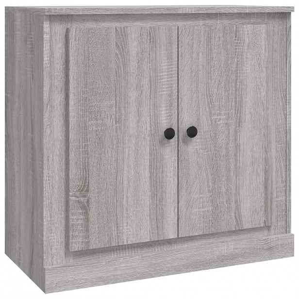 vidaXL Příborník šedý sonoma 70 x 35,5 x 67,5 cm kompozitní dřevo