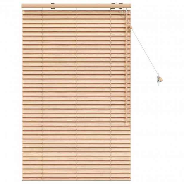 vidaXL Venet školní žaluzie Vzhled dubu 75 x 130 cm 35 mm