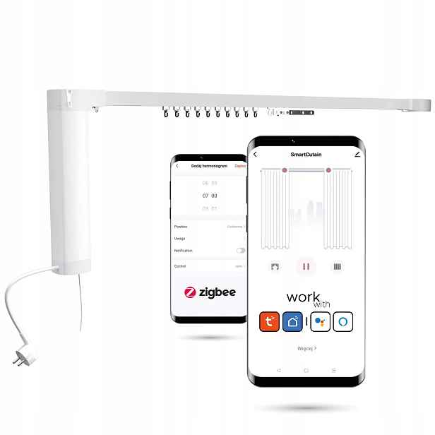 Garnýž elektrický WiFi (Zigbee 3.0) Tuya 2,2 m