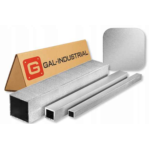 Hliníkový profil Saténovaný 25x25x3 mm 150 cm Trubka Čtvercová Na míru