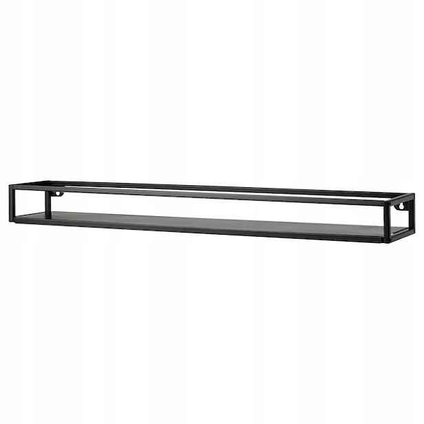 Ikea Lindasen Výstavní police, antracit, 75 cm