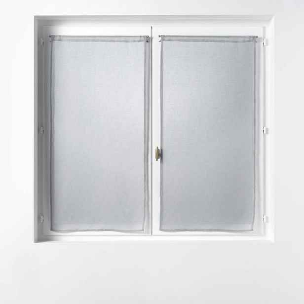 Šedé voálové záclony v sadě 2 ks 60x90 cm Sandra – douceur d'intérieur