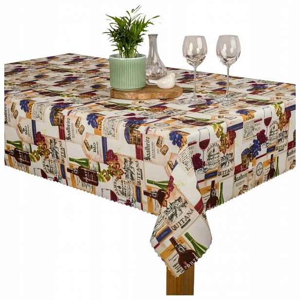Ubrus Minos U3 370055 140x140 cm odolný proti skvrnám