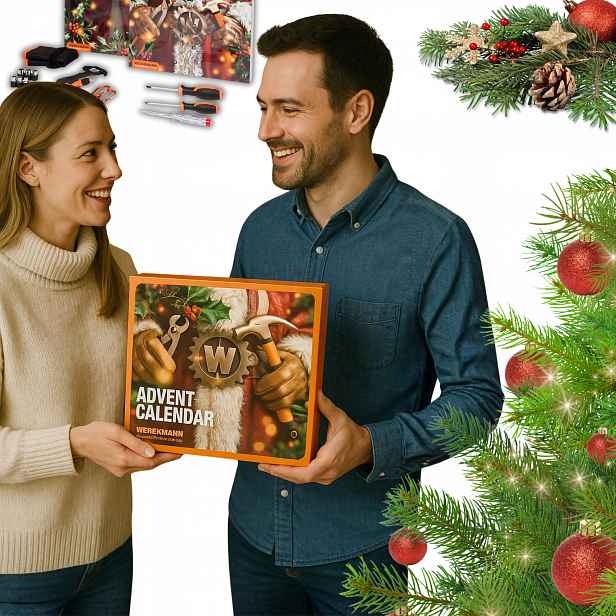 Vánoční Adventní Kalendář Werckmann Pro Muže Nářadí!