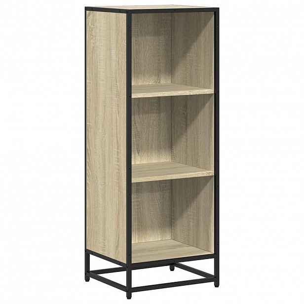 vidaXL Knihovna dub sonoma 40x35x107,5 cm kompozitní dřevo
