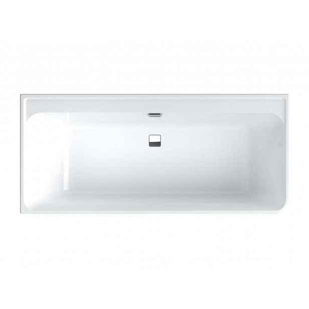 Villeroy & Boch Collaro - Vana 180x80 cm s panelem, odtokovou a přepadovou soupravou, bílá UBA180COR9CR00VD01